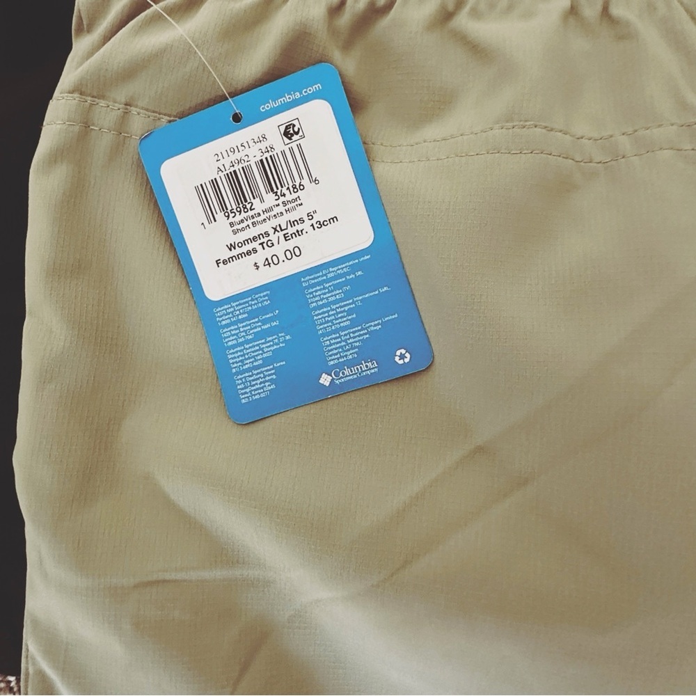 Columbia Blue Vista Hill Omni Shade Shorts Lot of 2 Size XL - Picture 5 of 7